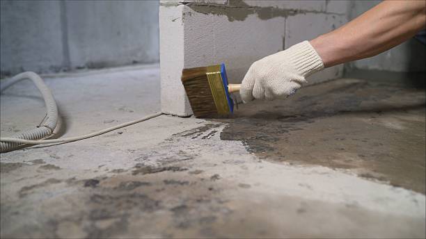 Crawl space vapor barrier installation in Shirley, IN